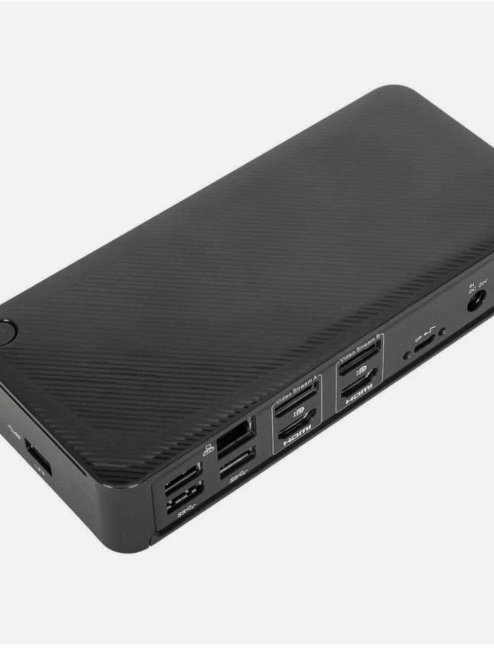 Targus Black USB-C Dual 4K Docking Station 100W PD with Multiple Ports